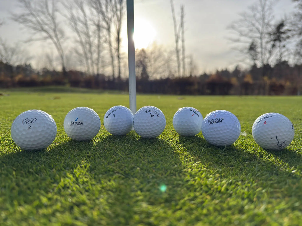 Lakeballs Mix, 50 geprüfte gebrauchte Golfbälle gemischter Marken von SecondTee