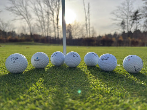 Lakeballs Mix, 50 geprüfte gebrauchte Golfbälle gemischter Marken von SecondTee
