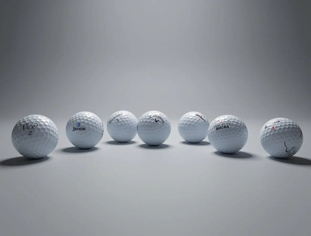 Lakeballs Mix, 50 geprüfte Golfbälle