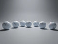 Lakeballs Mix, 50 geprüfte Golfbälle